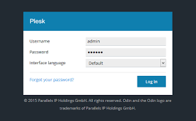 الدخول علي لوحة التحكم من اي مكان بالعالم من خارج السيرفر login plesk